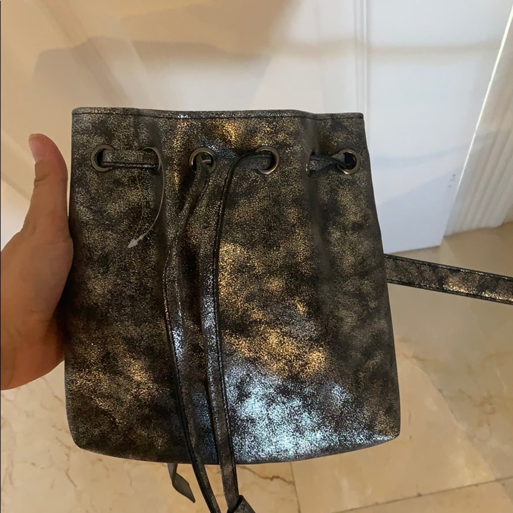Belt bag in silver very nice